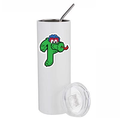 Funny Phanatic P Baseball Championship Stainless Steel Tumbler