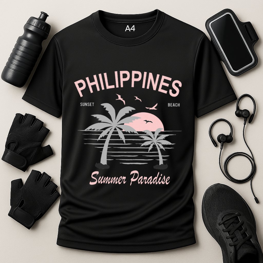 Filipino Philippines Pinoy Gift Cooling Performance Crew T-Shirt