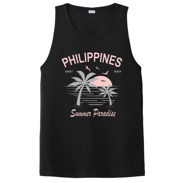 Filipino Philippines Pinoy Gift PosiCharge Competitor Tank