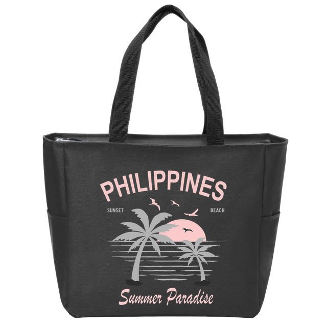 Filipino Philippines Pinoy Gift Zip Tote Bag