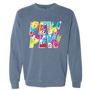 Funny Paintball Paintballer Tactical Sport Gear Garment-Dyed Sweatshirt