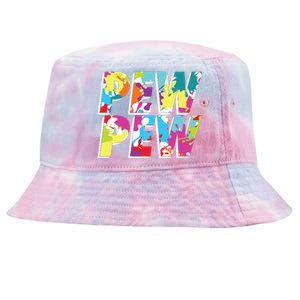 Funny Paintball Paintballer Tactical Sport Gear Tie-Dyed Bucket Hat