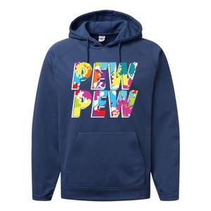 Funny Paintball Paintballer Tactical Sport Gear Performance Fleece Hoodie