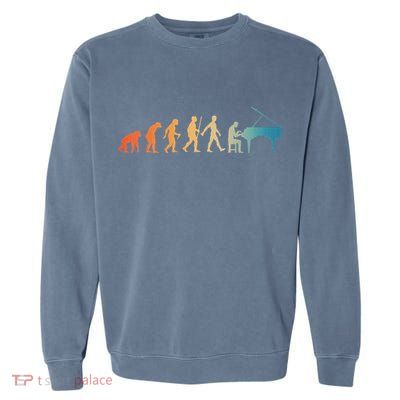Funny Piano Player Design For Men Women Pianist Piano Lover Garment-Dyed Sweatshirt