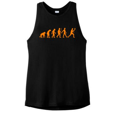 Funny Ping Pong Gift Table Tennis Player Evolution Gift Ladies PosiCharge Tri-Blend Wicking Tank