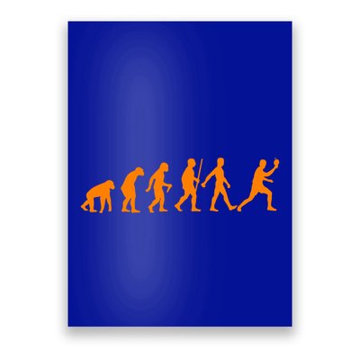 Funny Ping Pong Gift Table Tennis Player Evolution Gift Poster