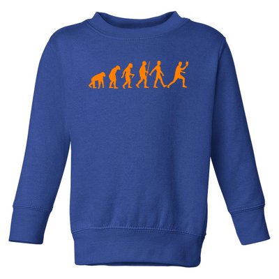 Funny Ping Pong Gift Table Tennis Player Evolution Gift Toddler Sweatshirt