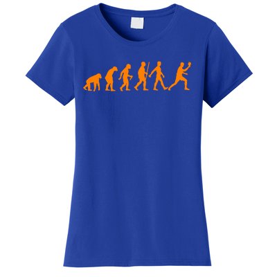 Funny Ping Pong Gift Table Tennis Player Evolution Gift Women's T-Shirt