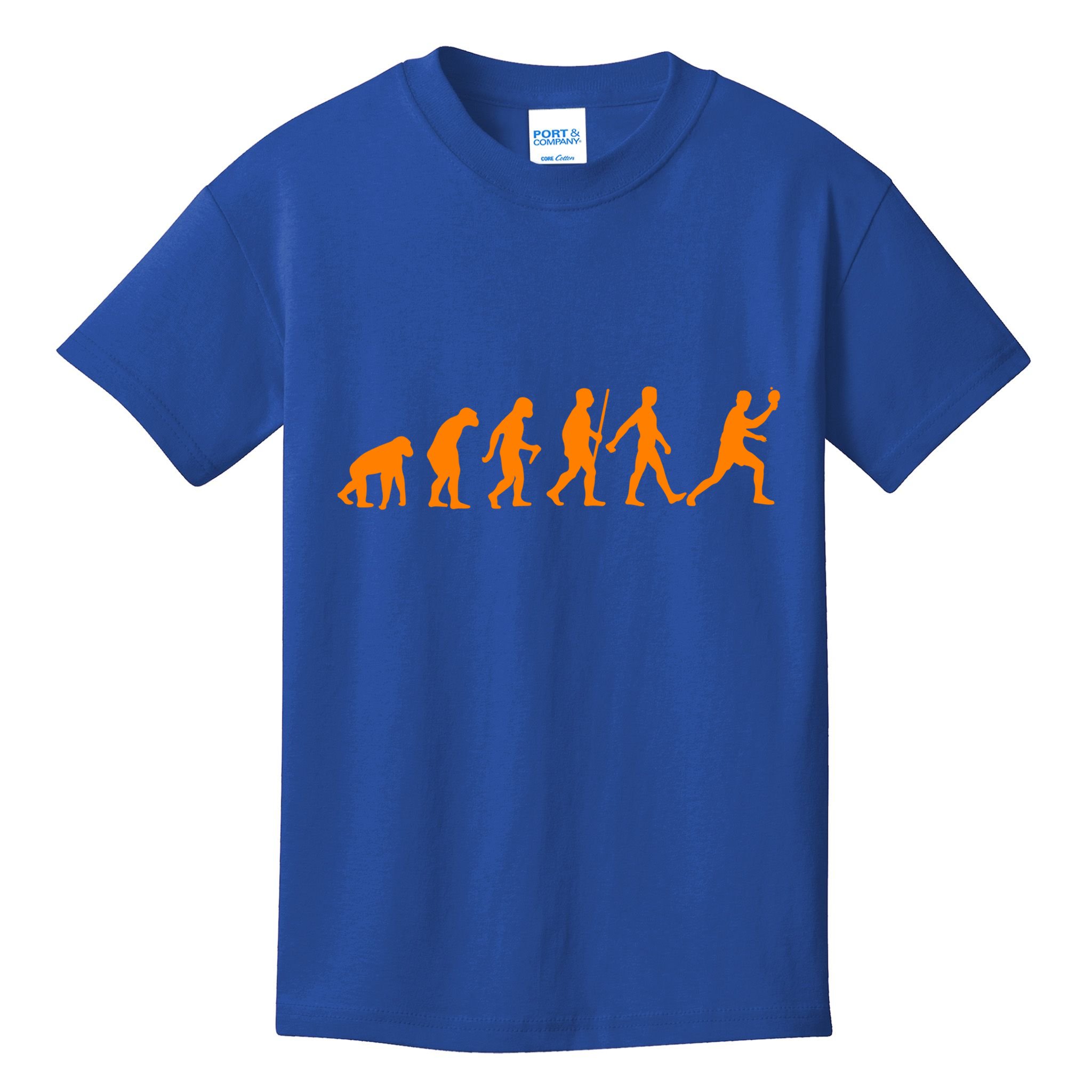 Funny Ping Pong Gift Table Tennis Player Evolution Gift Kids T-Shirt