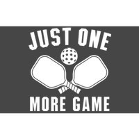 Funny Pickleball Player Just One More Game Pickleballers Best Gift Bumper Sticker