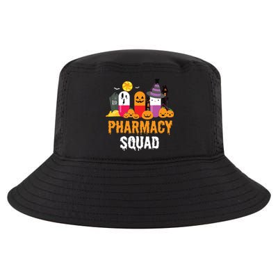 Funny Pills Pharmacist Costume Halloween Pharmacy Squad Cool Comfort Performance Bucket Hat