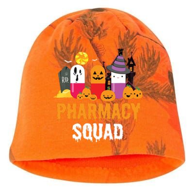 Funny Pills Pharmacist Costume Halloween Pharmacy Squad Kati - Camo Knit Beanie