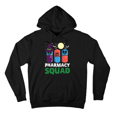 Funny Pills Pharmacist Costume Halloween Pharmacy Squad Hoodie