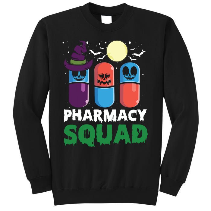 Funny Pills Pharmacist Costume Halloween Pharmacy Squad Sweatshirt