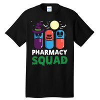 Funny Pills Pharmacist Costume Halloween Pharmacy Squad Tall T-Shirt