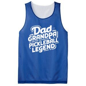 Funny Pickleball Player Cool Dad Grandpa Pickleball Legend Cute Gift Mesh Reversible Basketball Jersey Tank