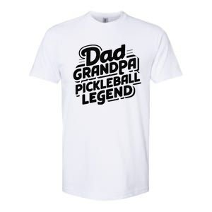 Funny Pickleball Player Cool Dad Grandpa Pickleball Legend Cute Gift Softstyle CVC T-Shirt