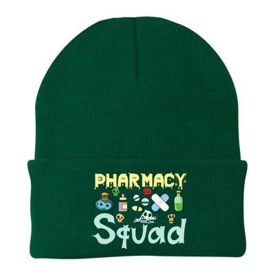 Funny Pills Pharmacist Pharmacy Squad Halloween Costume Knit Cap Winter Beanie