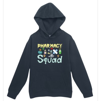 Funny Pills Pharmacist Pharmacy Squad Halloween Costume Urban Pullover Hoodie