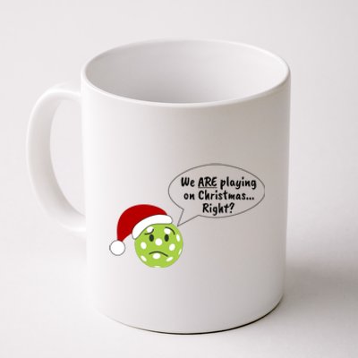 Fun Pickleball | Pickleball Christmas | Pickleball Holiday | Great Pickleball Coffee Mug