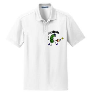 Funny Pickle Playing Pickleball Dry Zone Grid Polo