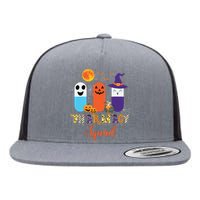 Funny Pills Pharmacy Pharmacist Squad Halloween Costume Flat Bill Trucker Hat