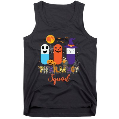 Funny Pills Pharmacy Pharmacist Squad Halloween Costume Tank Top