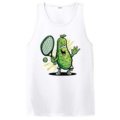 Funny Pickleball Player Paddleball Lover Gift PosiCharge Competitor Tank