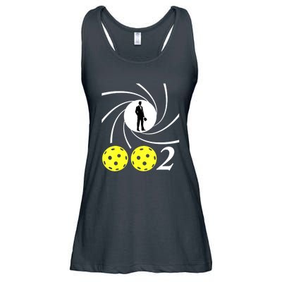 Funny Pickleball Pickleball 002 002 Spy Parody Best Gift Pickleballers Ladies Essential Flowy Tank