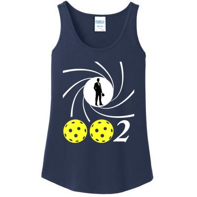 Funny Pickleball Pickleball 002 002 Spy Parody Best Gift Pickleballers Ladies Essential Tank