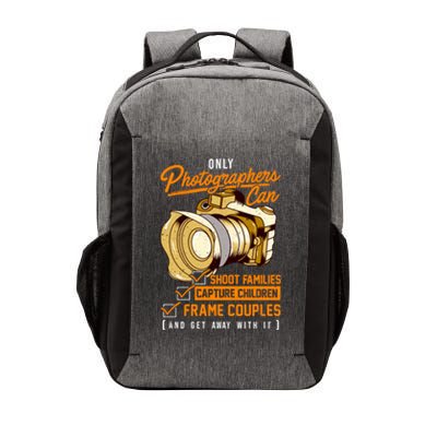 Funny Photographers Photography Camera Sayings Quote Gift Vector Backpack