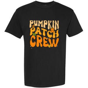 Funky Pumpkin Patch Crew for a Retro Autumn Vibe Garment-Dyed Heavyweight T-Shirt