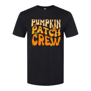 Funky Pumpkin Patch Crew for a Retro Autumn Vibe Softstyle CVC T-Shirt