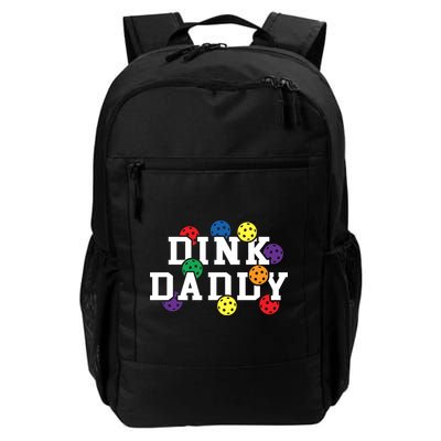 Funny Pickleball Pun For Pickleball Players Dink Daddy Gift Backpack