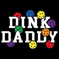 Funny Pickleball Pun For Pickleball Players Dink Daddy Gift Flatbill Hat