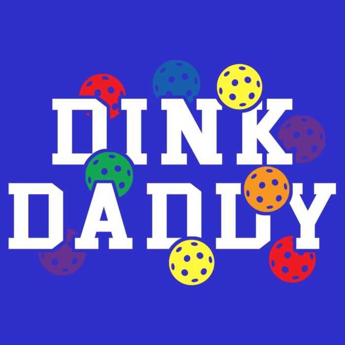Funny Pickleball Pun For Pickleball Players Dink Daddy Gift 16 in Basic Backpack