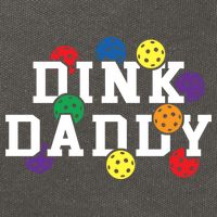 Funny Pickleball Pun For Pickleball Players Dink Daddy Gift Cotton Canvas Backpack