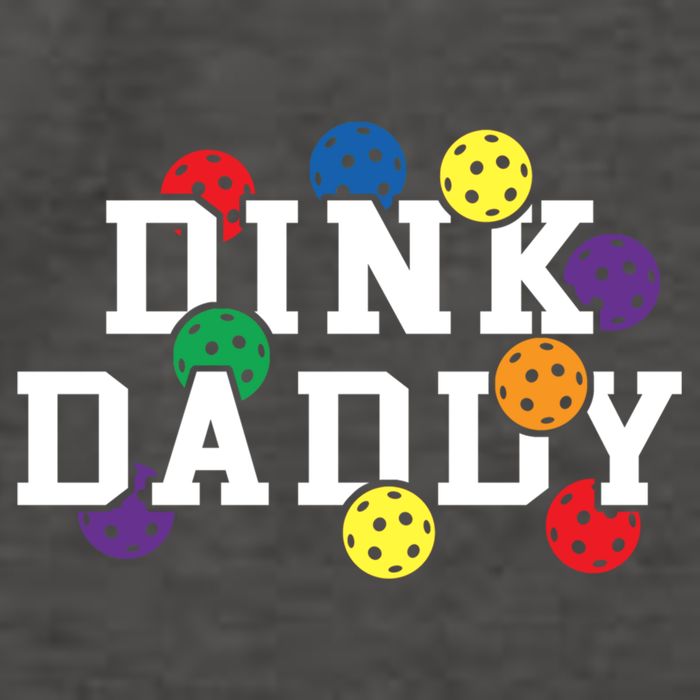 Funny Pickleball Pun For Pickleball Players Dink Daddy Gift Vector Backpack
