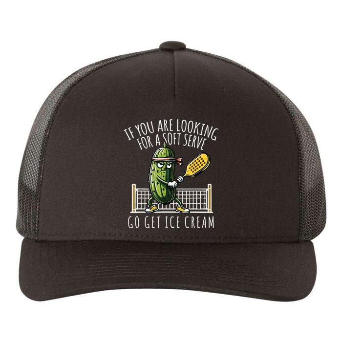 Funny Pickleball Player Paddleball Lover Yupoong Adult 5-Panel Trucker Hat