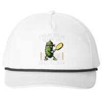 Funny Pickleball Player Paddleball Lover Snapback Five-Panel Rope Hat