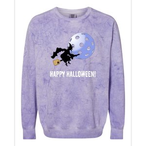 Fun Pickleball | Pickleball Halloween | Halloween Gift | Great Pickleball Colorblast Crewneck Sweatshirt