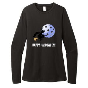 Fun Pickleball | Pickleball Halloween | Halloween Gift | Great Pickleball Womens CVC Long Sleeve Shirt