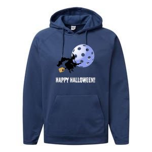 Fun Pickleball | Pickleball Halloween | Halloween Gift | Great Pickleball Performance Fleece Hoodie