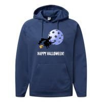 Fun Pickleball | Pickleball Halloween | Halloween Gift | Great Pickleball Performance Fleece Hoodie