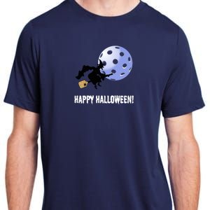 Fun Pickleball | Pickleball Halloween | Halloween Gift | Great Pickleball Adult ChromaSoft Performance T-Shirt