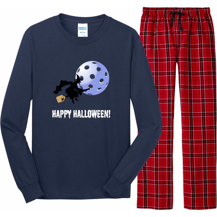 Fun Pickleball | Pickleball Halloween | Halloween Gift | Great Pickleball Long Sleeve Pajama Set