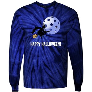 Fun Pickleball | Pickleball Halloween | Halloween Gift | Great Pickleball Tie-Dye Long Sleeve Shirt