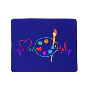 Funny Paint Palette Brush Artist Painter Gift Gift Mousepad