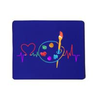 Funny Paint Palette Brush Artist Painter Gift Gift Mousepad