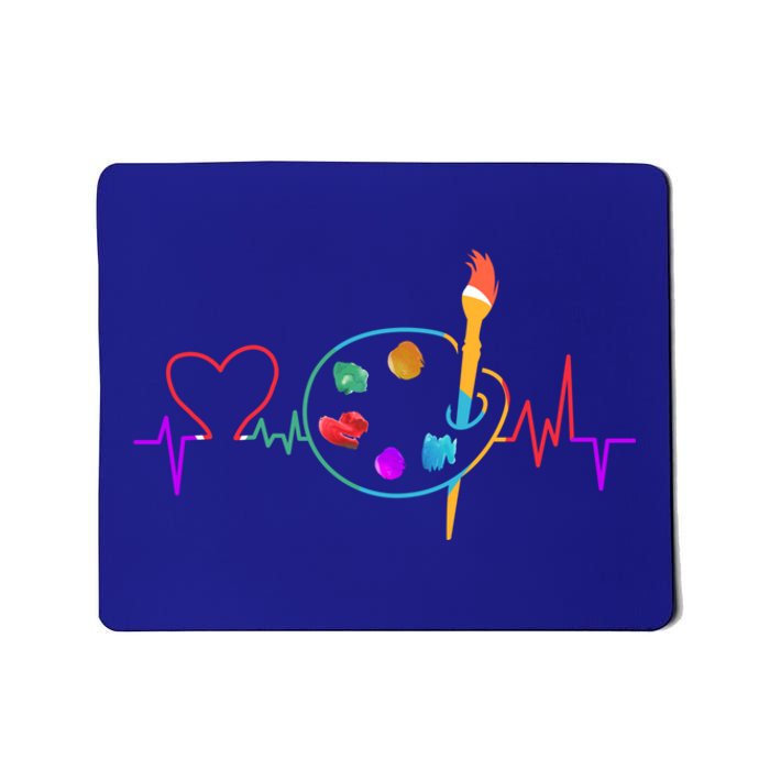 Funny Paint Palette Brush Artist Painter Gift Gift Mousepad